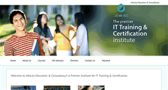Desktop Screenshot of infocityeducation.com