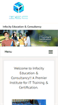 Mobile Screenshot of infocityeducation.com